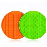 Pet Supplies Pet Licking Mat, Non-slip And Durable, Suitable For Feeding, Training, Game B (2 Pieces