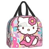 Lunch Box Large Capacity Lunch Bag Cute Insulated Bento Lunch Box for Kids Women pattern varies from stock photo