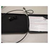 Younion Pistol Safe, Portable Travel Gun Safe,Handgun Lock Box, Gun Safes for Cars, Black missing one foam insert