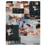 Louis Tomlinson Blanket Winter Queen Size 40" x 50" Warm Collage