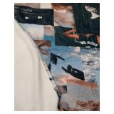 Louis Tomlinson Blanket Winter Queen Size 40" x 50" Warm Collage