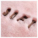 Pink Area Rug for Girls Bedroom,Fluffy Shag Rug 70"x48