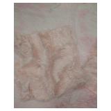 Pink Area Rug for Girls Bedroom,Fluffy Shag Rug 70"x48