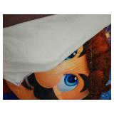 Super Mario throw blanket 50x38 inches