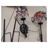 Solar Lights Outdoor Butterfly Lights Garden Decorative Solar Stake Lights with Butterflies Decor Powered Waterproof for Garden Yard Pathway 2 Pack