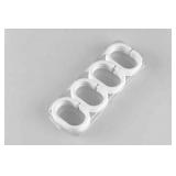 Super Mario 4PCS Bathroom Rugs Set Shower Curtain Non-Slip Toilet Lid Mat Cover may vary from stock photo