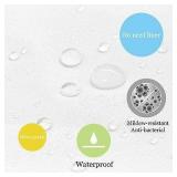 Super Mario 4PCS Bathroom Rugs Set Shower Curtain Non-Slip Toilet Lid Mat Cover may vary from stock photo