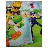 Kids Bedding Super Soft Microfiber Zippered Pillow Cover, 20x30 inches, Super Mario