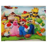Kids Bedding Super Soft Microfiber Zippered Pillow Cover, 20x30 inches, Super Mario