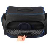 DRZERUI Carrying Case for PS5, Travel Bag for Playstation DualSens Controller, PS5 Games, Console Base and Gaming Accessories