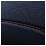 CAR PASS Car Seat Cushion Protector Black Leather Universal Waterproof Fit Cars single seat