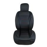 CAR PASS Car Seat Cushion Protector Black Leather Universal Waterproof Fit Cars single seat