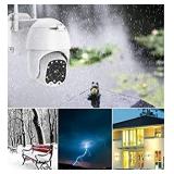 Outdoor PT WiFi IP Security Camera 1080P Home Surveillance Camera Pan/Tilt Two-Way Audio Motion Detection Color Night Vision SD Recording Auto Tracking AT-200DW