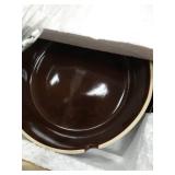 Fermentation Crock Jar 5 Liter / 1.3 Gallon - Stoneware Pot for Fermenting, Pickling Kimchi, Pickles, Vegetables, Kombucha - Glazed Fermenter with Stone Weights, Lid & Pickle Tamper