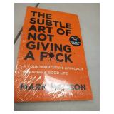 The Subtle Art of Not Giving a F*ck paperback