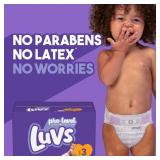 Luvs Pro Level Leak Protection Diapers looks to be size 4 unknown count