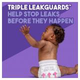 Luvs Pro Level Leak Protection Diapers looks to be size 4 unknown count