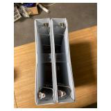 White Binders D-ring View Binders 4 pack