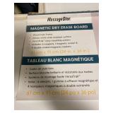 MessageStor Magnetic Dry Erase Board