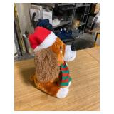 Holiday Living 14.17-in Musical Animatronic Decoration Battery-operated Batteries Included Christmas Decor