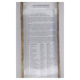 Christmas Lot: Proclamation Ornaments, Dish Towel, Blue Lights & Suction Cup Hooks