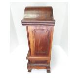 Old Jewelry Box. Solid & Possibly Homemade. Great Shape. missing drawer guides & 2 pull rings. Must see to appreciate.