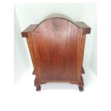 Old Jewelry Box. Solid & Possibly Homemade. Great Shape. missing drawer guides & 2 pull rings. Must see to appreciate.