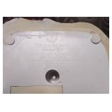 Christmas Lot: 2006 Thomas Kinkade Sweet Heart Cottage III. with 9 windows that light up! + Mickey Mouse Snow Globe & Santa Glass