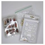 Christmas: Collectable Snowbaby, Fiber Optic Tree, Brass Ornaments & Mini Nativity