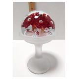 Art Glass: Fish, Flowers & Small Chalice. Superb Condition