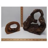 Unique Natural Wood Art. Sealed and Ready to Display