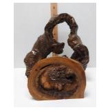 Unique Natural Wood Art. Sealed and Ready to Display