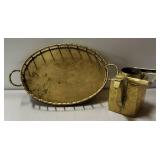 Home Décor, Tray-15"X8" & Pot-6"X7"