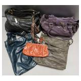 4 Med.- Lg., 1 Sm., purses- Including B.Arden & Big Bubba