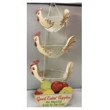 Rooster Hanging Basket - L33"
