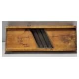 Vintage Meat, Cheese or Cabbage Slicer