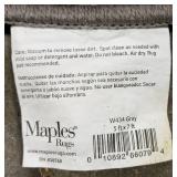 Maples Rugs, Gray(W434Gray), 5ftX7ft (Needs Cleaned)