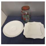 Large Jar, Serving Trays