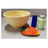 Bowl-9", Strawberry by Rossetti