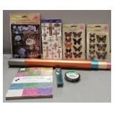 6"x6" Mat Stack Glitter Pastels, (24 Sheets)