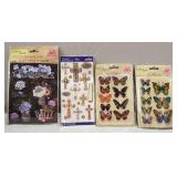 6"x6" Mat Stack Glitter Pastels, (24 Sheets)