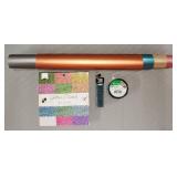 6"x6" Mat Stack Glitter Pastels, (24 Sheets)