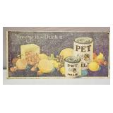 Replica Pet Milk Tin Sign - 19-1/2X9"