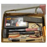 Tool Lot W/ Sharpening Stone