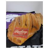 KState Carrybag and Rawlings Baseball Glove