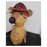 Vintage Christmas Dog Decoration