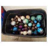 Hanging Christmas Supply Holder and Container of Ornaments