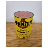 Unopened Classic Pennzoil Oil Can