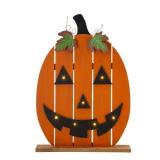 Glitzhome Halloween Lighted Cutout Pumpkin Porch Decor