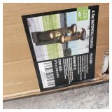 40-inch Outdoor Water Fountain Faux Stone Waterfall Features w/ Lights- Retail:$265.99